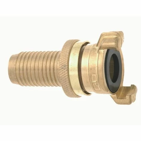 SIENA GARDEN Messing Saug-/Hochdruckkupplung 32 Mm (1 1/4") Mit Schutzring 3 SIENA GARDEN Messing Saug-/Hochdruckkupplung 32 Mm (1 1/4") Mit Schutzring