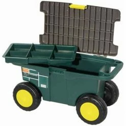 SIENA GARDEN Hobby-/Gartenwagen Grün/gelb Schubkarre Garten Terrasse Transportwagen Wagen TOP -SIENA GARDEN Shop 20698341 4