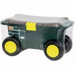SIENA GARDEN Hobby-/Gartenwagen Grün/gelb Schubkarre Garten Terrasse Transportwagen Wagen TOP -SIENA GARDEN Shop 20698341 5
