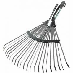 SIENA GARDEN Fächerbesen Kombi Drahtbesen Rechen Laubbesen Garten Terrasse Gartengeräte TOP