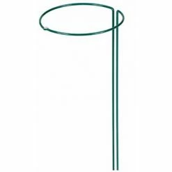 SIENA GARDEN Strauchstütze 70 Cm/6 Mm, Vollrund Verstellbar, Grün Lackiert