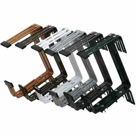 SIENA GARDEN Blumenkastenhalter GIGANT Grün 3 SIENA GARDEN Blumenkastenhalter GIGANT Grün