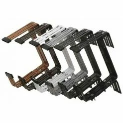 SIENA GARDEN Blumenkastenhalter 3-fach Verstellbar, Terracotta