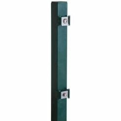 SIENA GARDEN Einstabzaunpfosten 1250mm Grün New-System Strebe Zaunpfosten Zaunstrebe Zaun TOP