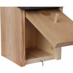 SIENA GARDEN Nisthöhle Flachdach "Nr. 50" Maße: 17 X 17 X 22 Cm, Kiefernholz -SIENA GARDEN Shop 20774848 3