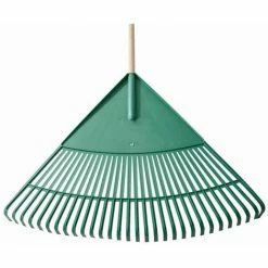 SIENA GARDEN Kunststoff Laubbesen, 76 Cm, Mit Gerätestiel 1200x24 Mm