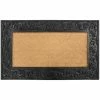SIENA GARDEN Gummifußmatte Blattwerk Eckig 90x55cm Schmutzfangmatte Fußmatte Fußabtreter TOP -SIENA GARDEN Shop 20777279 1