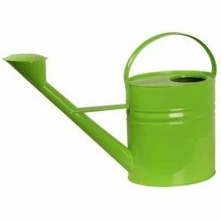SIENA GARDEN Zinkgießkanne 10 L Grün Stahlblech, Verzinkt