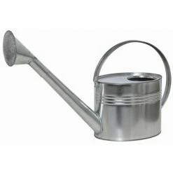 SIENA GARDEN Zinkgießkanne Mit Brause, 7 L Stahlblech, Verzinkt