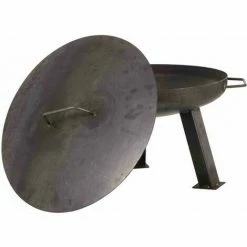 SIENA GARDEN Deckel Zu Feuerschale XXL 55 Cm Ø 57 X 0,2 Cm, Unbehandelter Stahl -SIENA GARDEN Shop 23146533 4