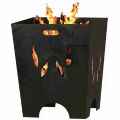 SIENA GARDEN Feuerkorb FLAMIA, Stahl Anthrazit 51 X 51 X 60 Cm -SIENA GARDEN Shop 23390019 5