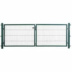 SIENA GARDEN Doppeltor 3000 X 1000 Mm Grün New-System, 250 X 50 4-kant