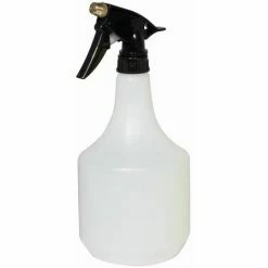 SIENA GARDEN Handsprüher 1,0 L, Weiß Kunststoff, Mit Messingdüse