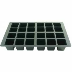 SIENA GARDEN Topfplatte 335 X 220 X 50 Mm Mit 24 Töpfen Aus Kunststoff Ø 4,5 Cm Gelocht