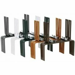 SIENA GARDEN Blumenkastenhalter H-Form Braun