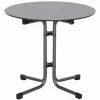 Klapptisch 'Sola', Siena Garden, Anthrazit D: Ca. 80cm -SIENA GARDEN Shop 30006041 1