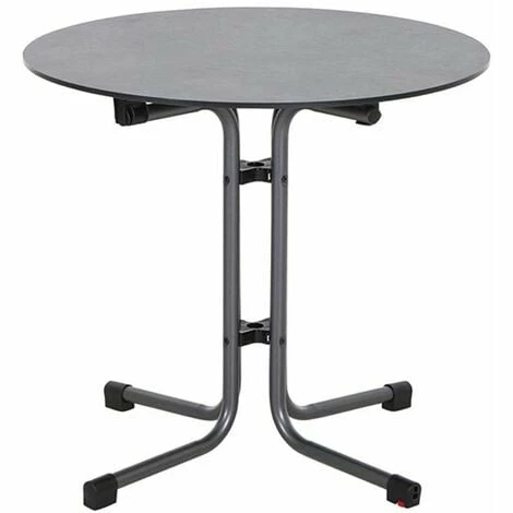 Klapptisch 'Sola', Siena Garden, Anthrazit D: Ca. 80cm 3 Klapptisch 'Sola', Siena Garden, Anthrazit D: Ca. 80cm