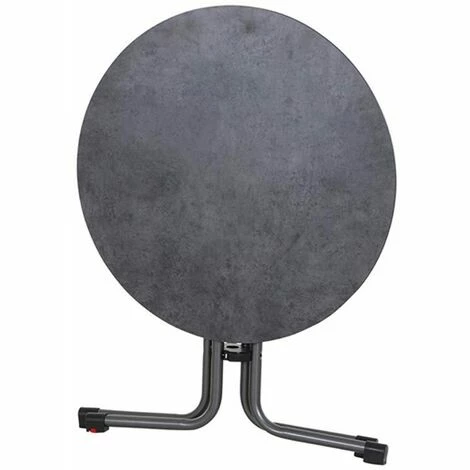 Klapptisch 'Sola', Siena Garden, Anthrazit D: Ca. 80cm 5 Klapptisch 'Sola', Siena Garden, Anthrazit D: Ca. 80cm – Bild 3