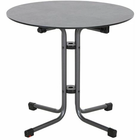 Klapptisch 'Sola', Siena Garden, Anthrazit D: Ca. 80cm 6 Klapptisch 'Sola', Siena Garden, Anthrazit D: Ca. 80cm – Bild 4