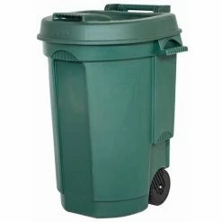 Siena Garden Fahrbarer Abfallbehälter Aus Kunststoff