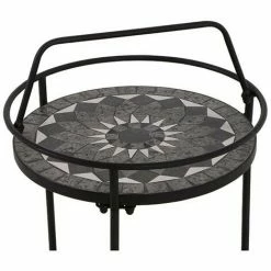 Siena Garden Serviertisch, Como, Matt Schwarz, Ca. 71 X 70 X 35 Cm -SIENA GARDEN Shop 31663624 5