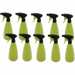 SIENA GARDEN 10x Handsprüher Sprühflasche 785ml Grün Pumpflasche Wassersprüher Zerstäuber
