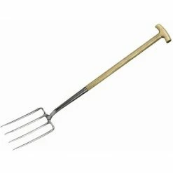 SIENA GARDEN CARAT Spatengabel Edelstahl 85 Cm Eschen-T-Stiel