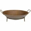 SIENA GARDEN Feuerschale Rusty Ø 48 Cm Gusseisen Rostbraun, Mit Griffen -SIENA GARDEN Shop 40993926 1