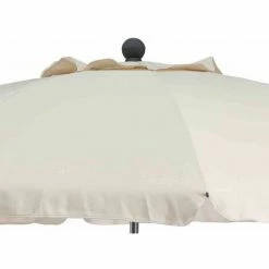 SIENA GARDEN Tropico Mittelstockschirm Anthrazit/natur Ø 200cm Gestell Stahl Anthrazit, Bezug 100% Polyester, 180g/m² In Natur, Lichtschutzfaktor UPF 50+ -SIENA GARDEN Shop 41373537 4