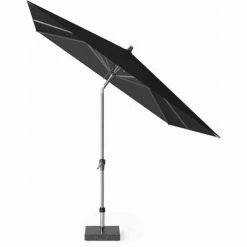 SIENA GARDEN Avio Mittelstockschirm Anthrazit/anthrazit 250x250cm, Gestell Alu Anthrazit, Streben Stahl, Bezug 100% Polyester, 220g/m² Anthrazit, Lichtschutzfaktor UPF 50+ -SIENA GARDEN Shop 41373552 5