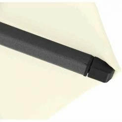 SIENA GARDEN Avio Mittelstockschirm Anthrazit/ecru Ø 350cm Gestell Alu Anthrazit, Streben Stahl, Bezug 100% Polyester, 220g/m² Ecru, Lichtschutzfaktor UPF 50+ -SIENA GARDEN Shop 41373554 5