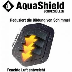 SIENA GARDEN AquaShield Loungehülle 300x300xH70 Cm Hellgrau, 100% Polyester -SIENA GARDEN Shop 41373583 3