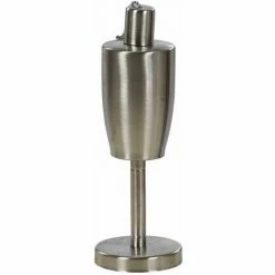 SIENA GARDEN Tischölfackel Lina, Aus Edelstahl, Aluminium Und Fiberglasdocht Ø 9 X 27 Cm, Max. Ölfüllmenge 400 Ml