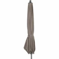 SIENA GARDEN Avio Mittelstockschirm Anthrazit/taupe Ø 300cm Gestell Alu Anthrazit, Streben Stahl, Bezug 100% Polyester, 220g/m² Taupe, Lichtschutzfaktor UPF 50+ -SIENA GARDEN Shop 41373671 5
