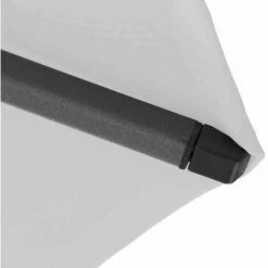 SIENA GARDEN Avio Mittelstockschirm Anthrazit/stone Ø 350cm Gestell Alu Anthrazit, Streben Stahl, Bezug 100% Polyester, 220g/m² Stone, Lichtschutzfaktor UPF 50+ -SIENA GARDEN Shop 41373749 5