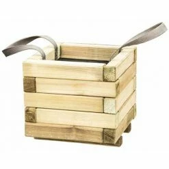 SIENA GARDEN Pflanzkübel Taunus 40 40 X 40 X 33 Cm, Kiefernholz FSC 100%