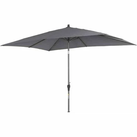 SIENA GARDEN Avio Mittelstockschirm Anthrazit/anthrazit 300x200cm, Gestell Alu Anthrazit, Streben Stahl, Bezug 100% Polyester, 220g/m² Anthrazit, Lichtschutzfaktor UPF 50+ 3 SIENA GARDEN Avio Mittelstockschirm Anthrazit/anthrazit 300x200cm, Gestell Alu Anthrazit, Streben Stahl, Bezug 100% Polyester, 220g/m² Anthrazit, Lichtschutzfaktor UPF 50+