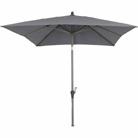 SIENA GARDEN Avio Mittelstockschirm Anthrazit/anthrazit 300x200cm, Gestell Alu Anthrazit, Streben Stahl, Bezug 100% Polyester, 220g/m² Anthrazit, Lichtschutzfaktor UPF 50+ 6 SIENA GARDEN Avio Mittelstockschirm Anthrazit/anthrazit 300x200cm, Gestell Alu Anthrazit, Streben Stahl, Bezug 100% Polyester, 220g/m² Anthrazit, Lichtschutzfaktor UPF 50+ – Bild 4