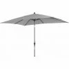 SIENA GARDEN Avio Mittelstockschirm Anthrazit/stone 300x200cm Gestell Alu Anthrazit, Streben Stahl, Bezug 100% Polyester, 220g/m² Stone, Lichtschutzfaktor UPF 50+ -SIENA GARDEN Shop 41373825 1
