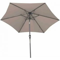 SIENA GARDEN Avio Mittelstockschirm Anthrazit/taupe Ø 250cm Gestell Alu Anthrazit, Streben Stahl, Bezug 100% Polyester, 220g/m² Taupe, Lichtschutzfaktor UPF 50+ 9 SIENA GARDEN Avio Mittelstockschirm Anthrazit/taupe Ø 250cm Gestell Alu Anthrazit, Streben Stahl, Bezug 100% Polyester, 220g/m² Taupe, Lichtschutzfaktor UPF 50+ -SIENA GARDEN Shop 41373829 3