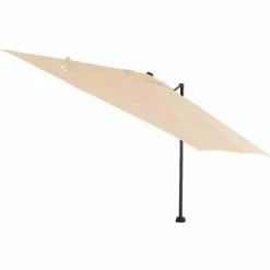 SIENA GARDEN Sunset N+ Ampelschirm Anthrazit/ecru 350x260cm Gestell Aluminium Anthrazit, Bezug 100% Polyester, 300g/m² In Ecru, PU-beschichtet, UPF 50+ -SIENA GARDEN Shop 41373834 5