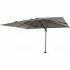 SIENA GARDEN Sunset N+ Ampelschirm Anthrazit/taupe 350x260cm Gestell Aluminium Anthrazit, Bezug 100% Polyester, 300g/m² In Taupe, PU-beschichtet, UPF 50+ -SIENA GARDEN Shop 41373835 1