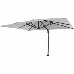 Titelseite 32 SIENA GARDEN Sunset N+ Ampelschirm Anthrazit/stone 350x260cm Gestell Aluminium Anthrazit, Bezug 100% Polyester, 300g/m² In Stone, PU-beschichtet, UPF 50+