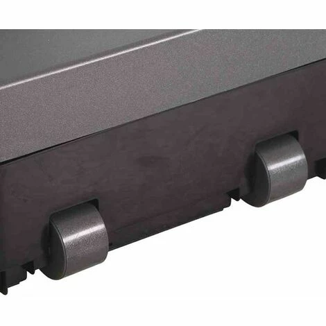 SIENA GARDEN Schirmständer 45 Kg Eckig, Anthrazit Kunststoffrohr 19-54 Mm, Mit Rollen Und Handmulden, Füllbar Mit Sand 6 SIENA GARDEN Schirmständer 45 Kg Eckig, Anthrazit Kunststoffrohr 19-54 Mm, Mit Rollen Und Handmulden, Füllbar Mit Sand – Bild 4