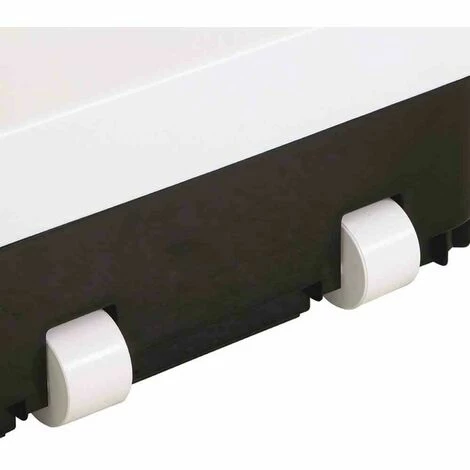 SIENA GARDEN Schirmständer 45 Kg Eckig, Weiß Kunststoffrohr 19-54 Mm, Mit Rollen Und Handmulden, Füllbar Mit Sand 6 SIENA GARDEN Schirmständer 45 Kg Eckig, Weiß Kunststoffrohr 19-54 Mm, Mit Rollen Und Handmulden, Füllbar Mit Sand – Bild 4