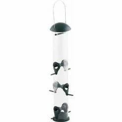 SIENA GARDEN Vogelfuttersäule Basic Line Für Mischfutter, 43 Cm