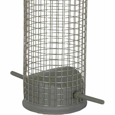SIENA GARDEN Vogelfuttersäule Iron Line Für Nüsse, 32,5cm 6 SIENA GARDEN Vogelfuttersäule Iron Line Für Nüsse, 32,5cm – Bild 4