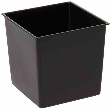 SIENA GARDEN Pflanzgefäß BREST, Weiß Hochglanzoptik, 25 X 25 X 26 Cm Kunststoffgefäß Mit Einsatz 5 SIENA GARDEN Pflanzgefäß BREST, Weiß Hochglanzoptik, 25 X 25 X 26 Cm Kunststoffgefäß Mit Einsatz – Bild 3