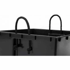 SIENA GARDEN Pflanzgefäß NIZZA, Graphit Rillenoptik, 40 X 40 X 75 Cm Kunststoffgefäß Mit Einsatz -SIENA GARDEN Shop 41373943 3