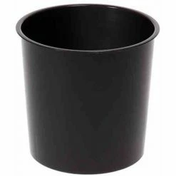 SIENA GARDEN Pflanzgefäß LENS, Weiß Rillenoptik, Ø 25 X 25,5 Cm Kunststoffgefäß Mit Einsatz -SIENA GARDEN Shop 41373954 3